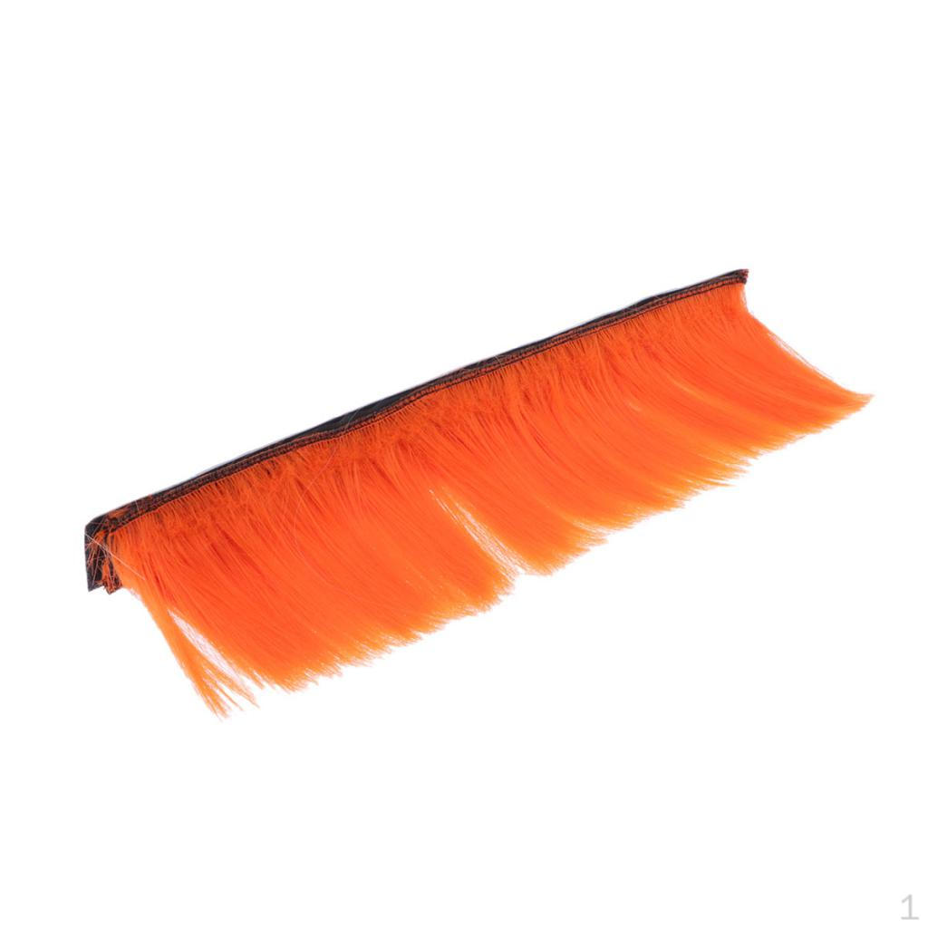 

Style Wig Helmet Street Bike Dirt Orange