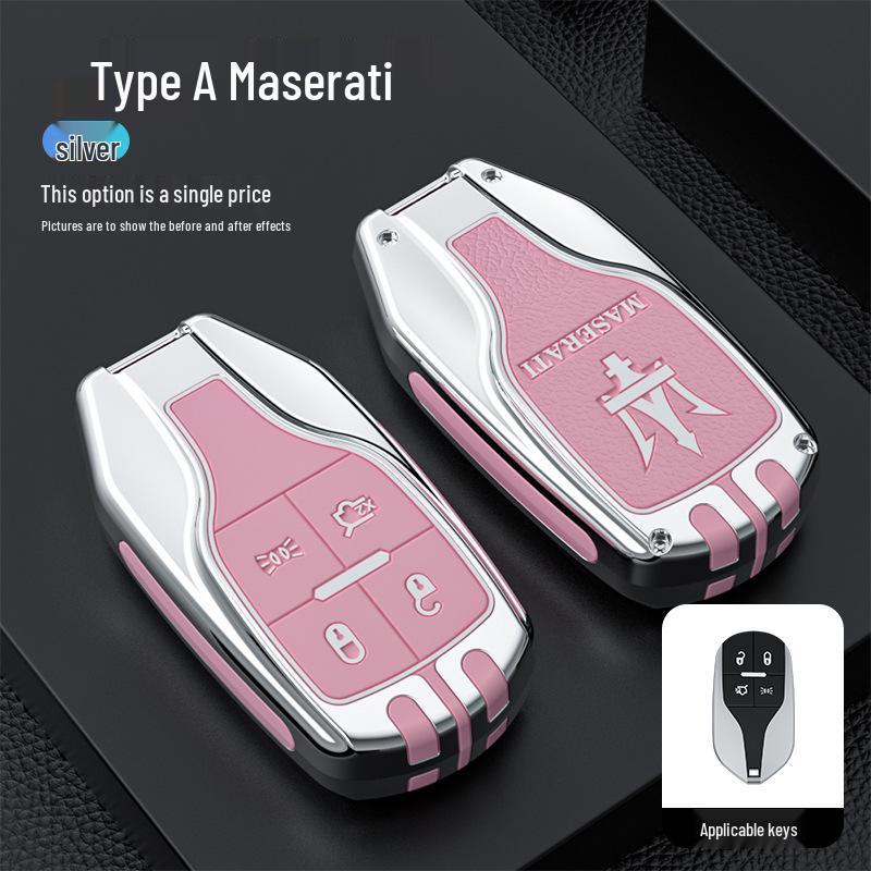 

Чехол для ключа Maserati Ghibli & Levante с металлической пряжкой