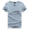 Men's Casual Fashion T-shirt Cotton Men's Short Sleeved T-shirt