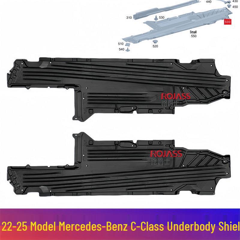 Mercedes-Benz C-Klasse W206 Frontstoßstange Unterbodenschutzblech für C200/C260/350