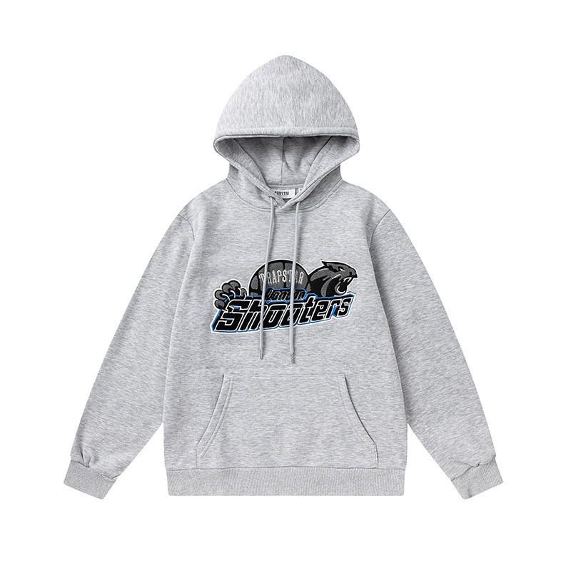 Mens Oversized Hooded Sweatshirt Jogger Set With Embroidered Letter Streetwear Casual Outfit