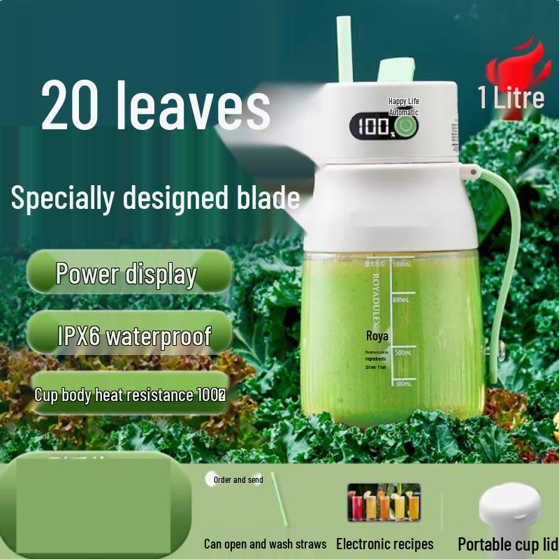 ZISIZ Portable Blender Bottle