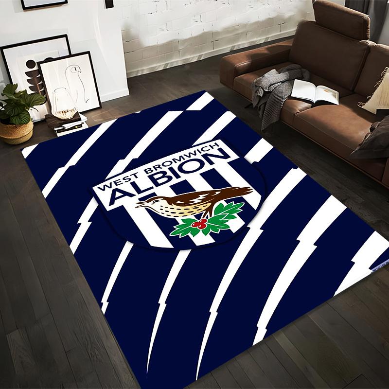 West Bromwich Albion Logo Rug Design
