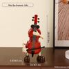Caixa de Música de Corda Criativa Vintage Decoração para Casa ou Loja