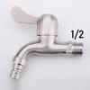 304 Stainless steel Garden  Lengthen Fast open faucet /washing machine Cold Water Faucet /Mop Pool Taps