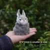 Farmhouse Plush Bunny Toy With Handcrafted Design For Home Decor And Photography Props