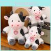 Cute Sitting Cow Plush Toy With Pp Cotton Filling For Children And Kids Gift