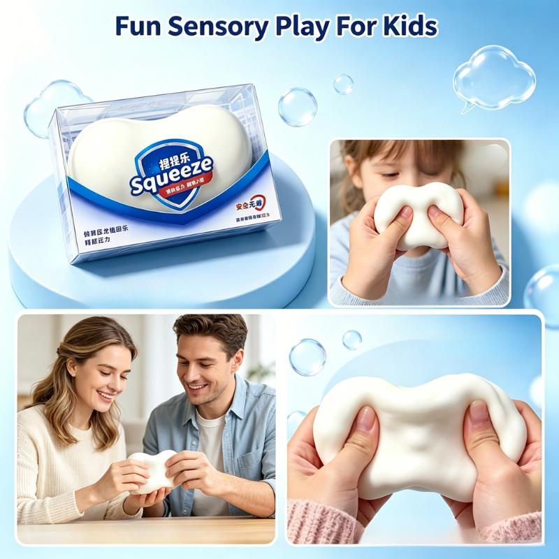 #New Original Squishy Soap Slow Rebound Stress Relief Fidget Toy Soft Simulated Squeeze Anti Anxiety Decompression Relaxing Toys