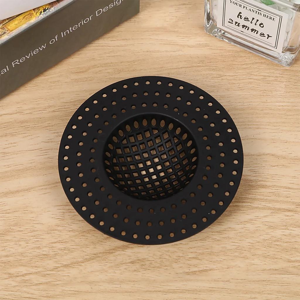 5PCS Kitchen Sink Strainer PP Anti Clogging Strainer Fast Drainage Skeleton Design Yellow/Green/Orange/Black 4 Colors Available