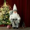 Home Decoration Xmas Tree Ornament 12 Inches Santa Claus Doll New Santa Claus Decorations  Gift