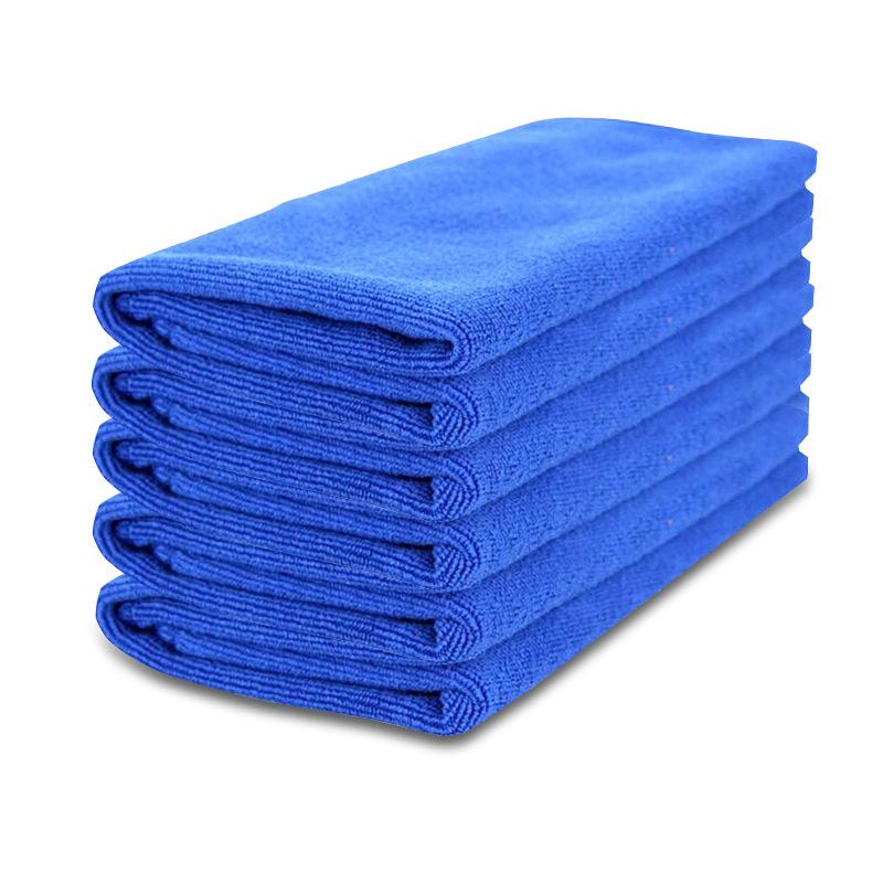 5Pcs Microfiber Towels Suede Cloths Auto Car Motorcycle Cleaning Wash Water Absorbent Towel Car Cleaning Tool 30x30cm 30x70cm