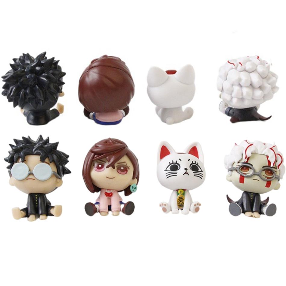 In Stock Anime 4Pcs Dandadan Highway Granny Ayase Momo Okarun Figurine Pvc Action Model Statue Car Home Decora Doll Toy Gifts