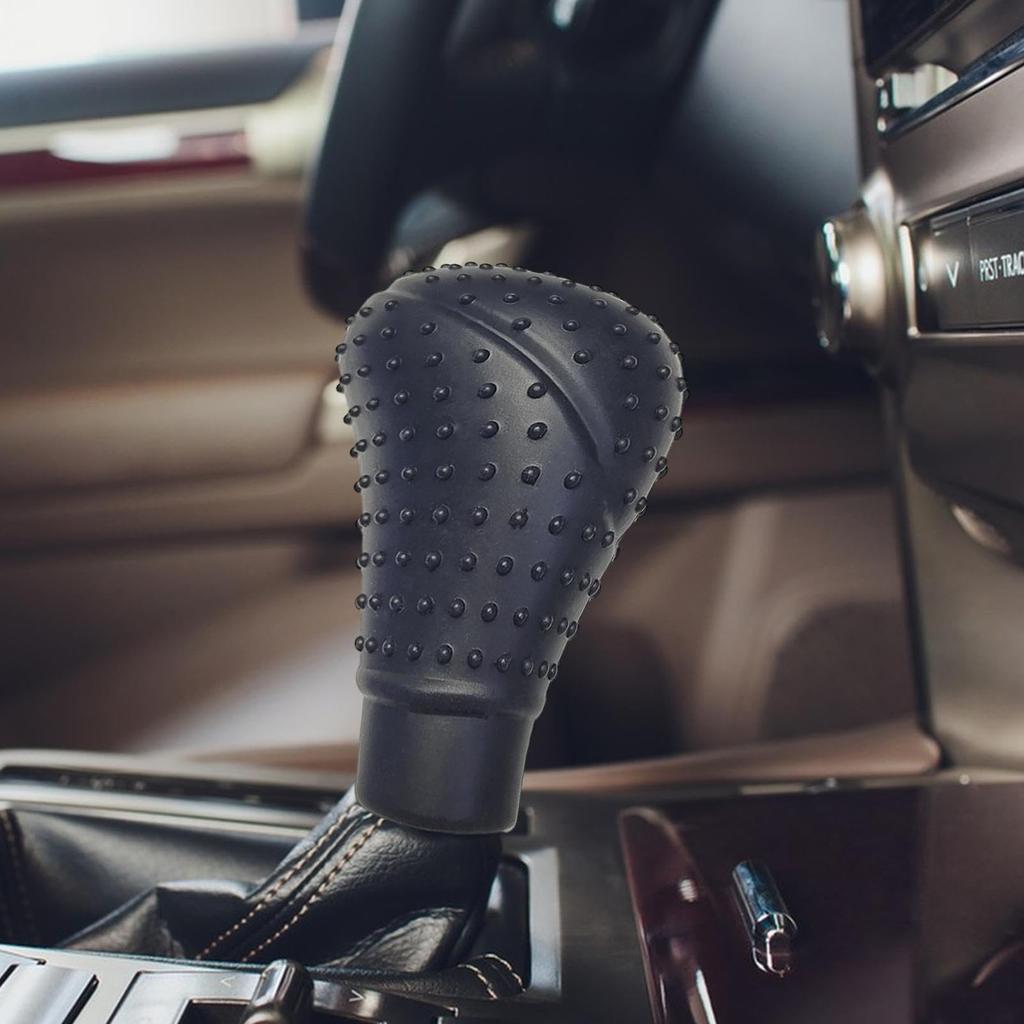 Silicone Gear Shift Knob Cover - Universal Non-Slip Car Gear