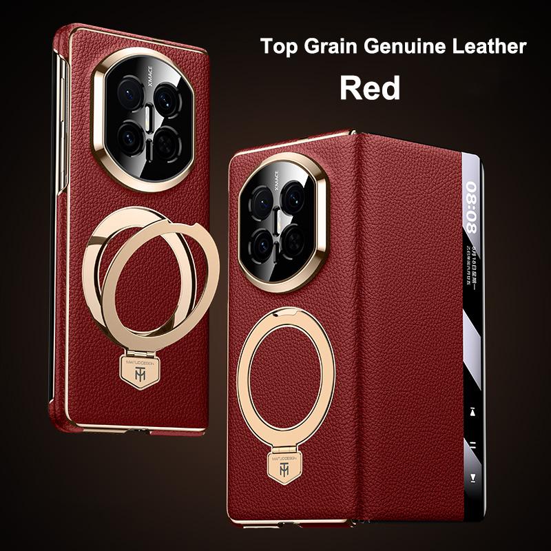 

Genuine Leather Case For Huawei Mate X7 X6 X5 X3 Dual axis full package Smart Touch View Flip Wake Up Sleeping Capa Holder Cover Genuine Leather&Huawei Mate X3