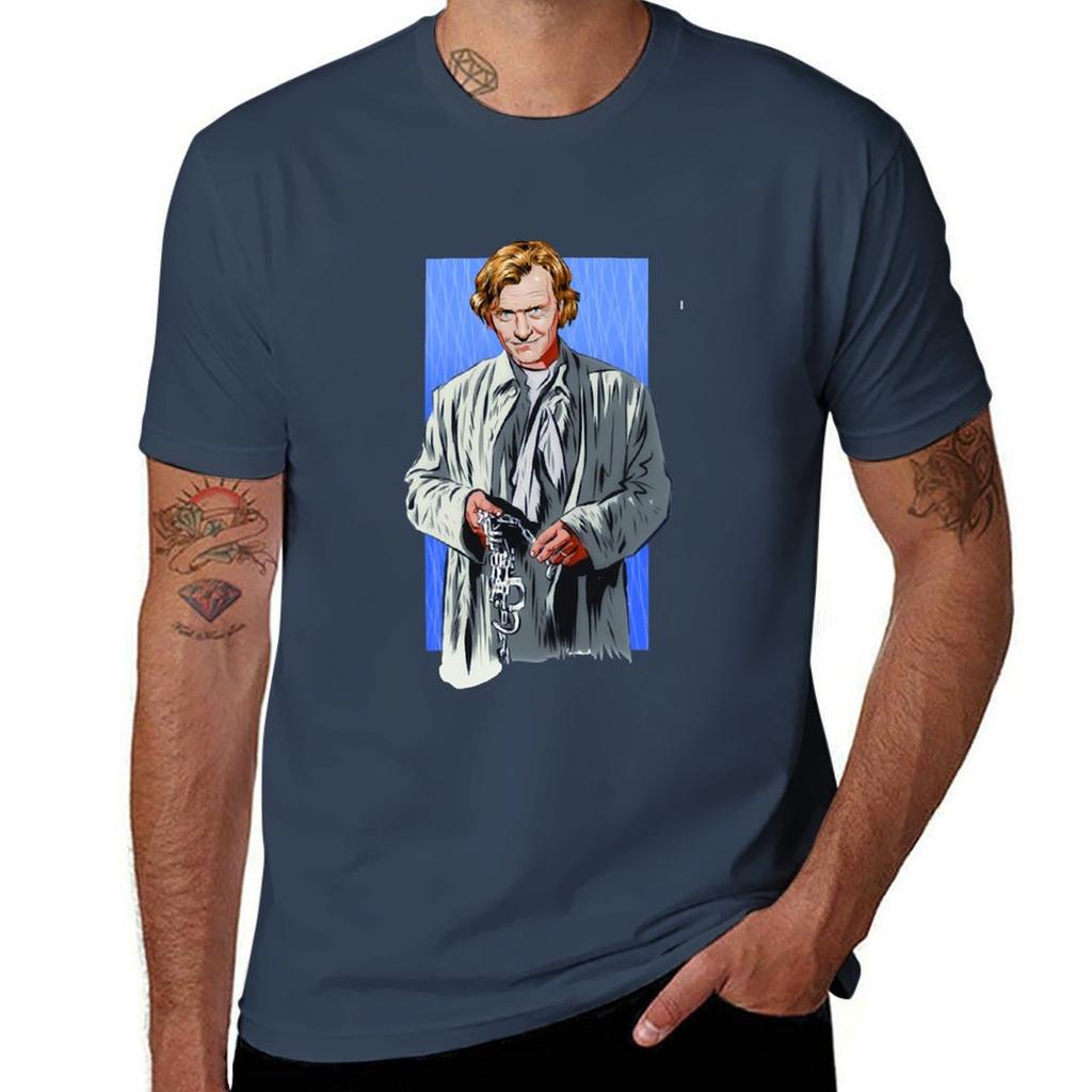 Rutger Hauer An Illustration By Paul Cemmick Tshirt Lightweight Casual Summer Tshirt