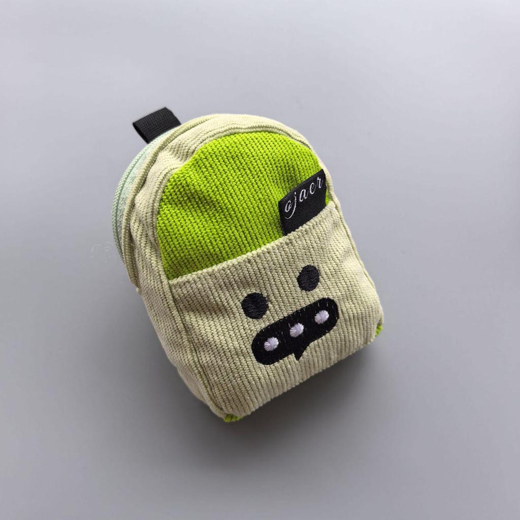 Căști Colorate & Pandantiv Portofel Monede Rucsac Mini cu Design Casă Ciupercă și Șnur pentru Telefon