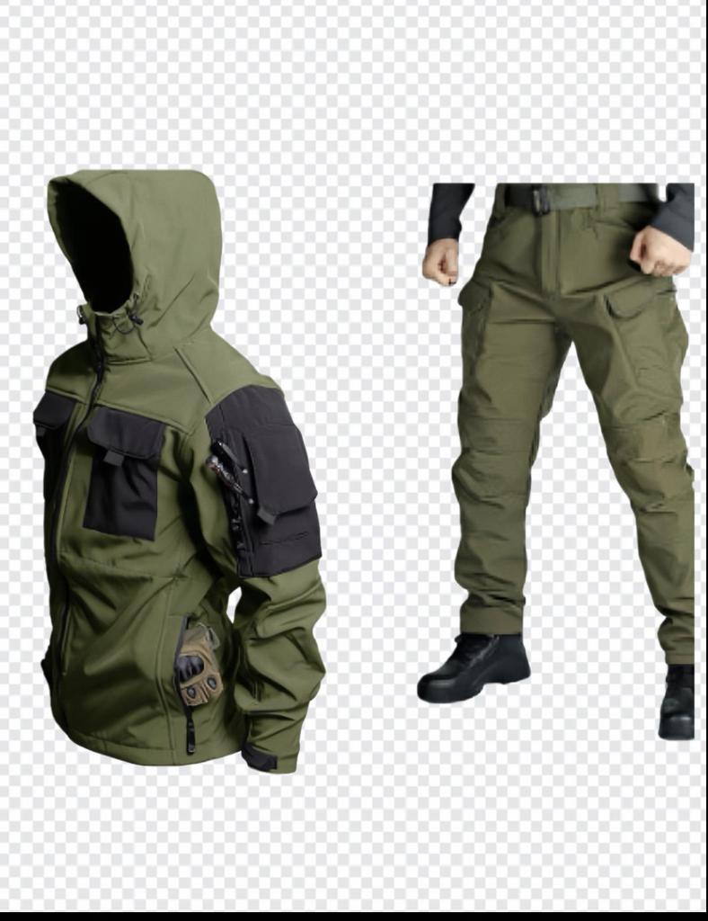 Consul Men's Tactical Softshell Jacket: Outdoor, Fleece-Lined, Warm, Waterproof, American Style