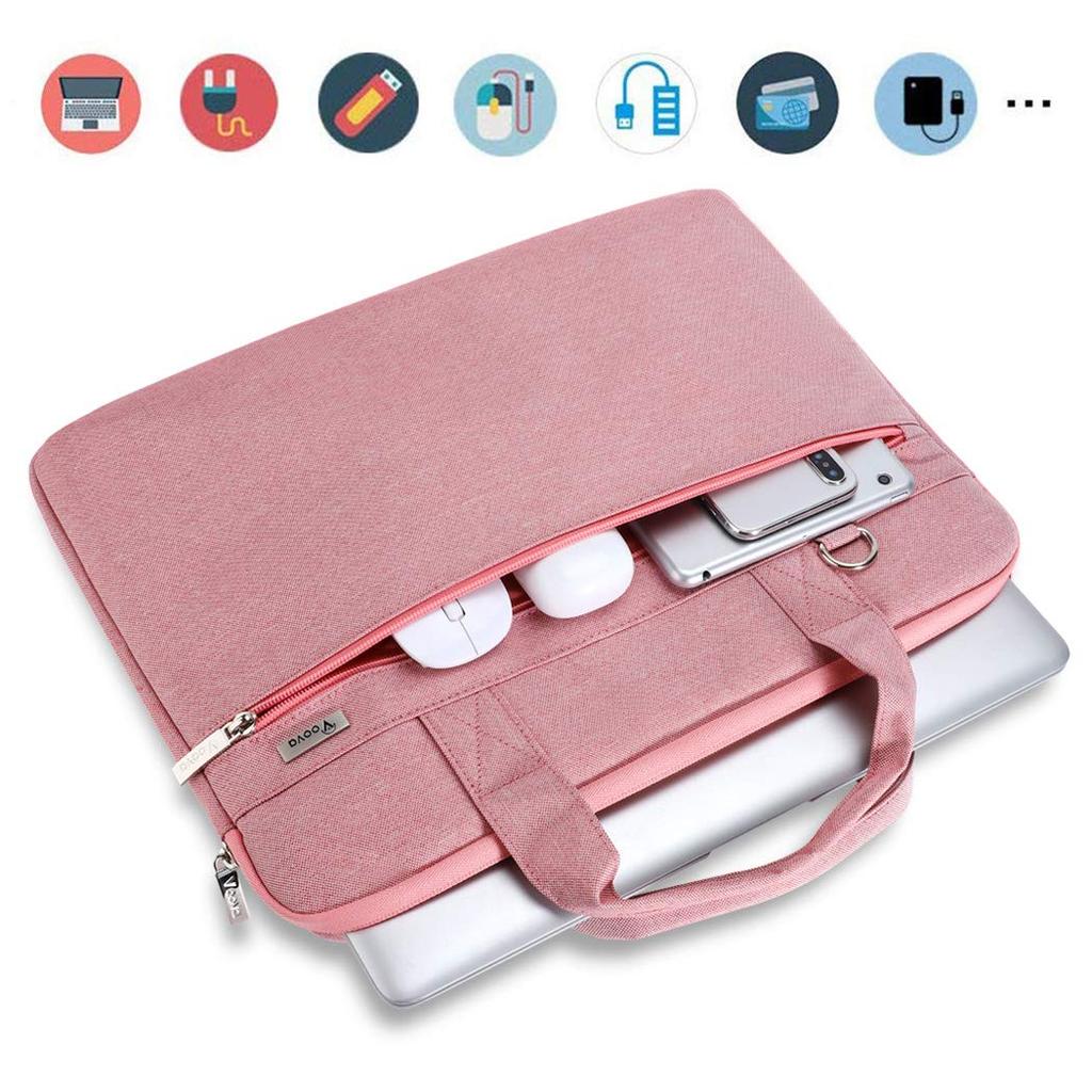 Voova Laptop Case with Waterproof Laptop PC Commuter Business Computer Bag for Macbook Pro M1 Macbook Air and Macbook Pro and 15-inch, 15.6-inch,