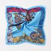 1Pc Square Elegant Bandana Fashionable Hijab Flight Attendants Women's Scarfs Polyester 50x50CM