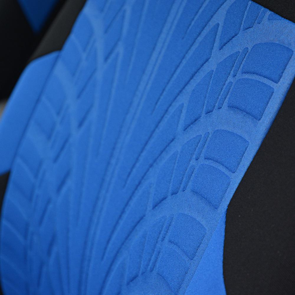 Temu Embroidered Car Seat Cover with Tire Pattern - For Export To Russia and Mexico