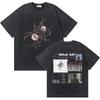 Washed Vintage Rapper Doja Cat Scarlet Graphic Print Tshirts Unisex Women Hip Hop Oversized Tshirt Unisex Fashion Short Sleeve Tees