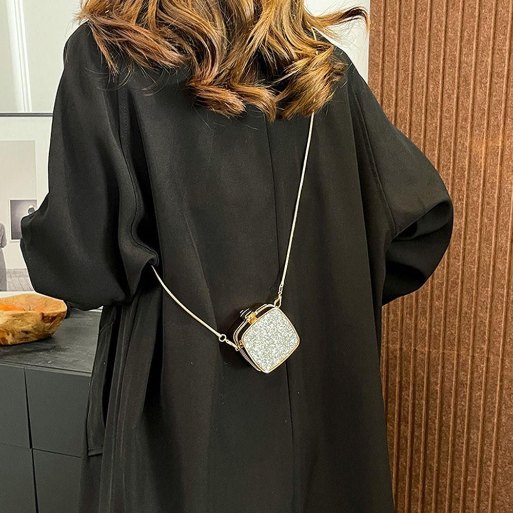 Luxury Mini Clutch Bag Mirror Small Chain Crossbody Bag Fashion Jewelry Bag  Party