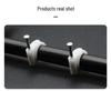Steel Nail Round Plastic Cable Clip for Wire Management and Network Organization