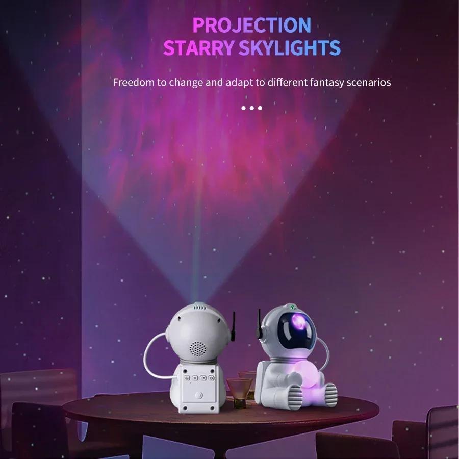 Astronaut Projector Astronaut Planet Projection Night Light Astronaut Projection Style Children's Home Environment Decoration