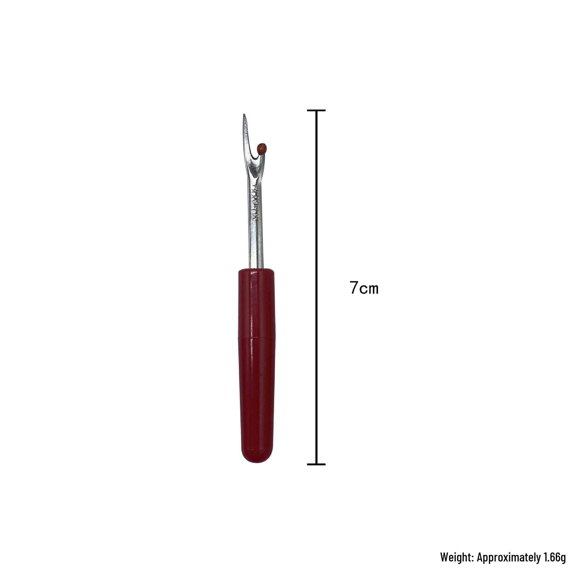 

Small Seam Ripper with Sharp Cutting Knife and Plastic Handle for Cross-Stitch Sewing.