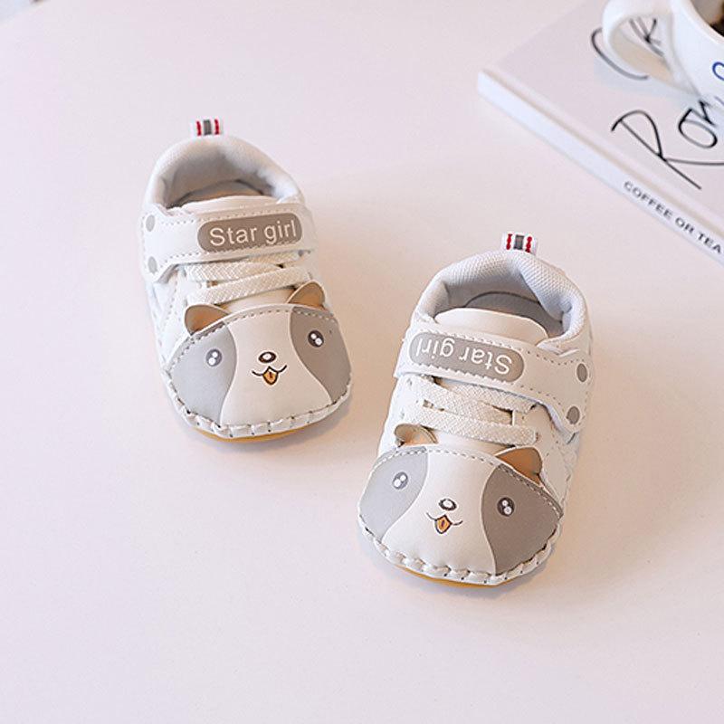 Laufschuhe für Babys und Kleinkinder mit weicher Sohle, Cartoon-Design für Neugeborene und Säuglinge