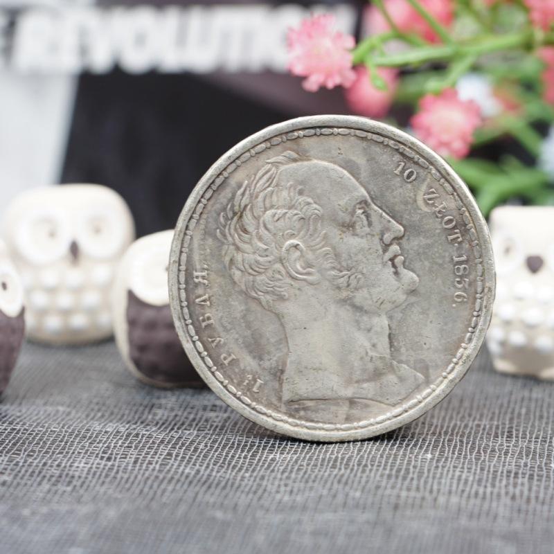 Russian 1836 coins, European and American, retro style, home decoration crafts, small gifts, toys