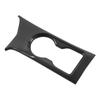Front Water Cup Holder Frame Trim Carbon Fiber Style ABS Cover Replacement for Isuzu DMAX 2021