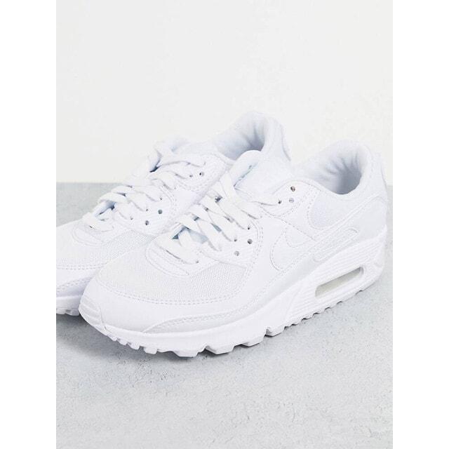 

Nike Air Max 90 trainers in triple white