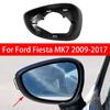 For Ford Fiesta MK7 2009-2017 1x Car Exterior Rearview Side Mirror Frame Cover Holder Case Shell Housing Replacement Accessories