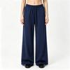 Women's pants fashion casual sweatpants versatile sweatpants wide-leg pants fleece loose trousers women