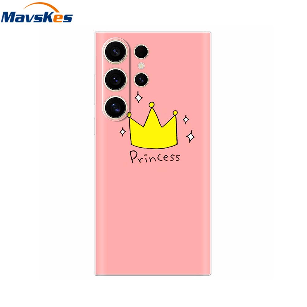 For Samsung S25 Ultra Case Clear TPU Soft Fashion Silicone Phone Case For Samsung Galaxy S25 Plus Back Cover S 25 Fundas Para