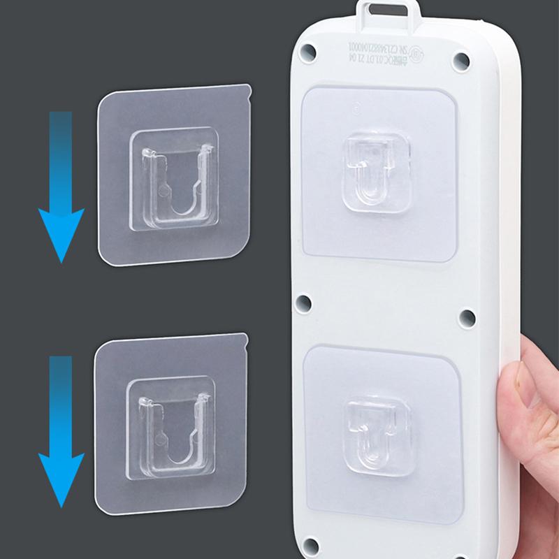 Jednoduchý Odolný Silný Samolepicí Háček Nálepka Háček Nevrtací Superlepicí Háček Domácí Hřebíky Háček Háček na Závěs Nástěnný Háček Multifunkční