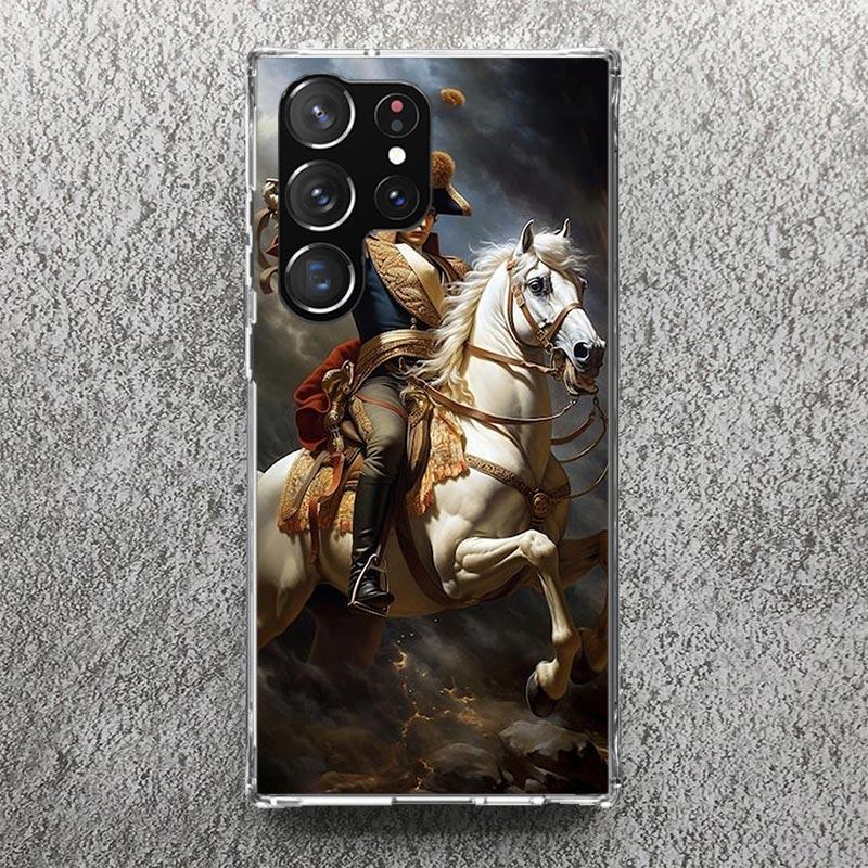 

Napoleon Bonaparte Print Soft Case for Samsung Galaxy S25 S24 S23 S22 Ultra S21 Plus S20 FE Phone Shell S10 + Pattern Cover Samsung S24 FE