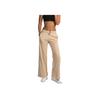 Nike Mid-Rise Wide-Leg Knit Sweatpants Women Bottoms White FB2727-126