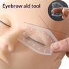 5Pcs Eyebrow Shaping Stencil Kit Lightweight Portable Multi-Pattern Brow Ruler Set for Travel Outdoor Makeup