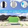 Seaside Portable Camping Canopy Tent Sunshade for Outdoor Beach and Fishing
