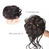 Synthetic Curly Bun Messy Claw Chignon Clip Elastic Hair Scrunchies Hairpieces Donut Updo Hair Pieces For Women