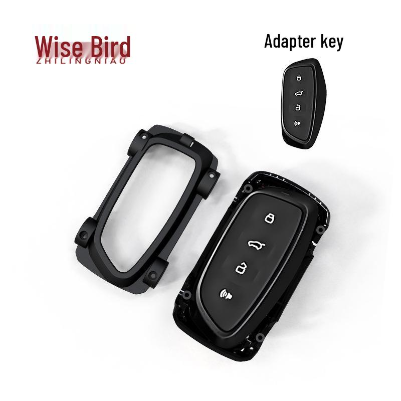 Smart Bird Car Key Protective Shell with Light for Haval H6 24th Model