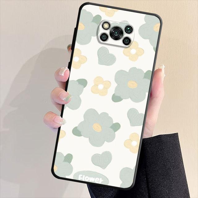 Silikonowe matowe etui do Samsung Galaxy S21 S22 S20 Note 20 Ultra 10 Plus 8 9 S23 S22 Ultra 5g Note20 S20 Piękne etui z kwiatem