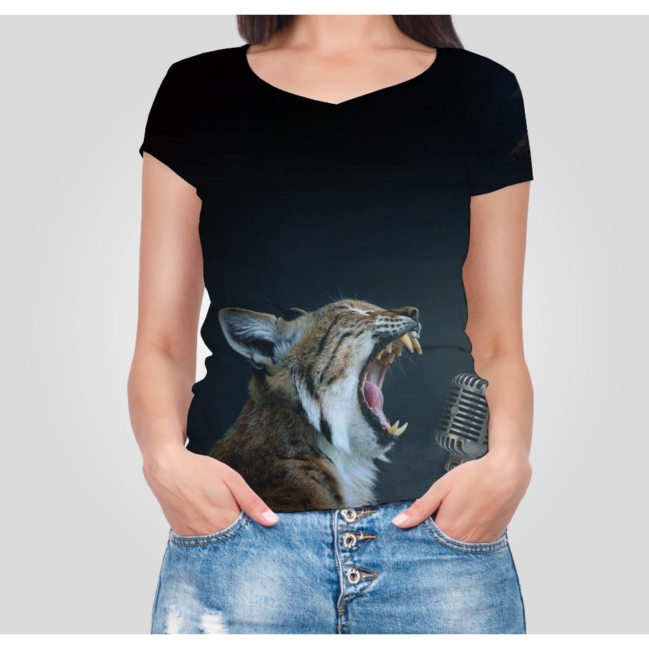 

Trendy Women s Casual T-shirt Top V-neck Loose Short Sleeved Tops Digital Printed 3D T-shirts XXS