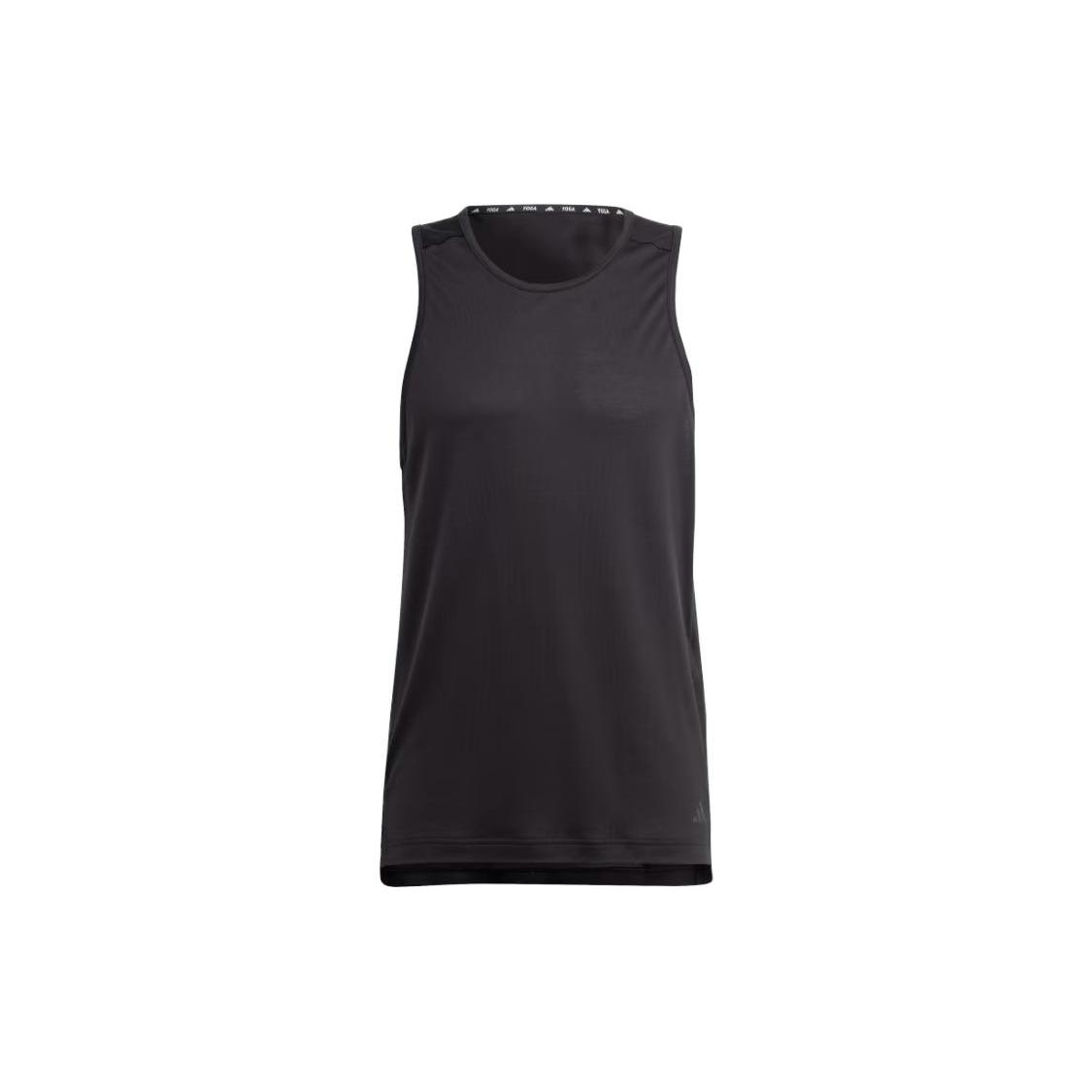 Мужские майки Adidas Черные С круглым вырезом Умеренные Другие IP2354 XL