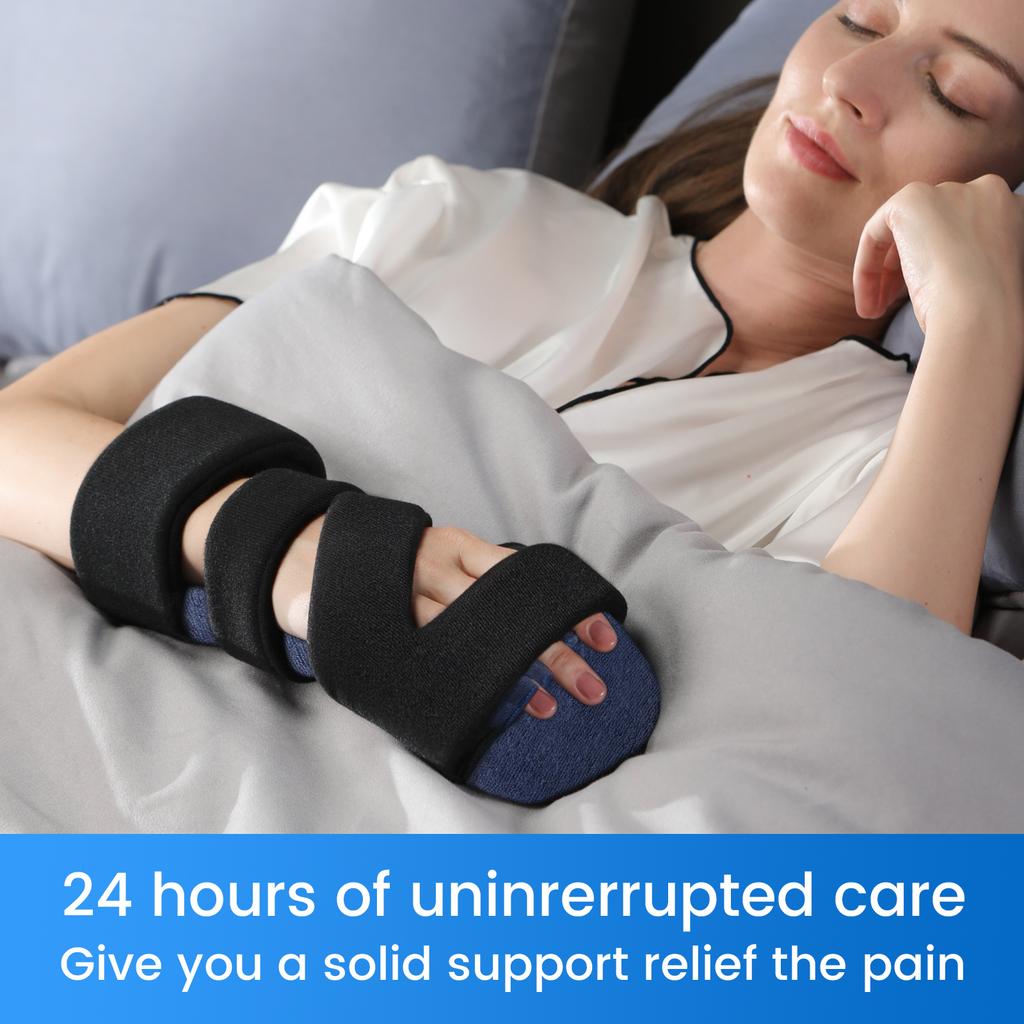 Durable And Safe Velpeau Hand Splint Orthosis For Stroke Finger Arthritis And Carpal Tunnel Pain Wrist Brace Immobilizer With Finger Separator