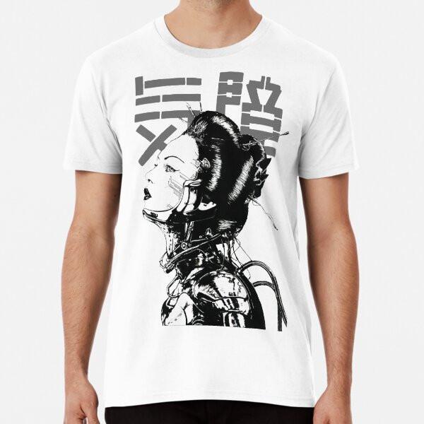 

Киберпанк Девушка Эстетика Вейпорвейв Размеры от S до 5XL Сделано в Австралии/США Футболка XL