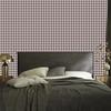 Geometric rhombus wallpaper gray and red 50x1000