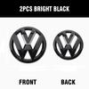 For Volkswagen VW Golf 4 MK4 5 MK5 6 MK6 7 MK7 MK7.5 MK8 Sportvan Car Radiator Grille Badge Cover Rear Trunk Emblem Logo Sticker QV4